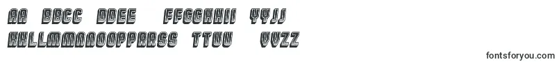 fuente BroadwayGradient3D Italic – fuentes lituanas