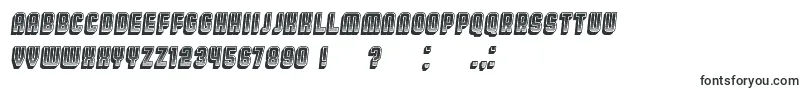 BroadwayGradient3D Italic-Schriftart – Schriften für Adobe