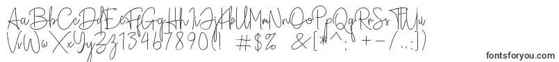 Czcionka Broetown Signature – czcionki Disney
