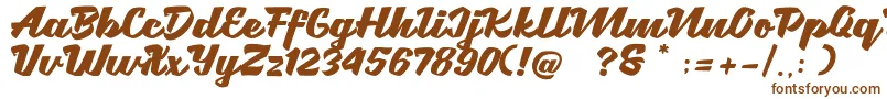 Brotha Script Font – Brown Fonts