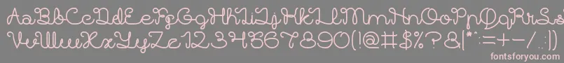 Saiba mais sobre a fonte Brother Army Fonte Brother Army – fontes rosa em um fundo cinza