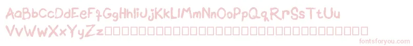 フォントBrownittos – ピンクのフォント