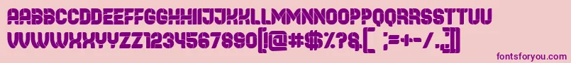 Browser Italic Font – Purple Fonts on Pink Background