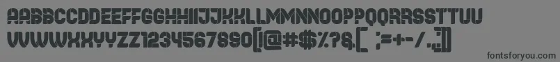 Browser Font – Black Fonts on Gray Background