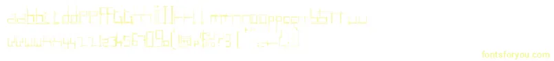 BRUI0   -Schriftart – Gelbe Schriften