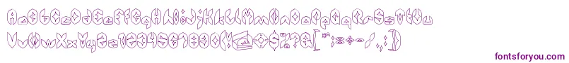 AirplaneHollow Font – Purple Fonts