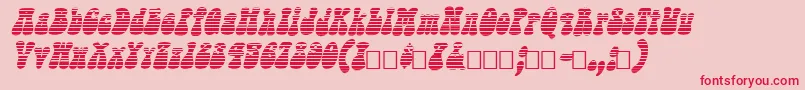 Sargoo Font – Red Fonts on Pink Background