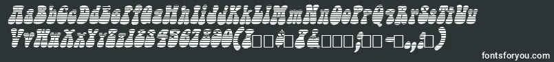 Sargoo Font – White Fonts on Black Background