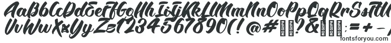 BTX Angelika Regular-fontti – Televisioon tarkoitetut fontit
