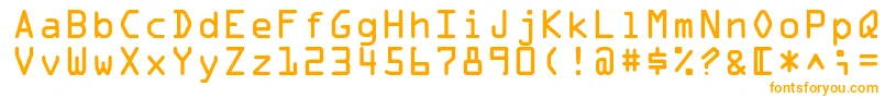 Ocrastd Font – Orange Fonts