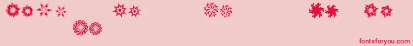 Más sobre la fuente InTheZoneDingbats fuente InTheZoneDingbats – Fuentes Rojas Sobre Fondo Rosa