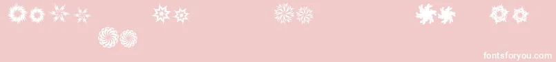 Más sobre la fuente InTheZoneDingbats fuente InTheZoneDingbats – Fuentes Blancas Sobre Fondo Rosa