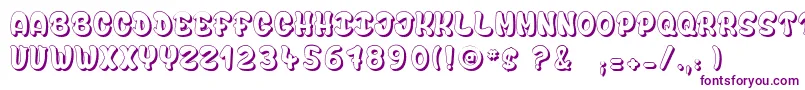 bubble  soap Font – Purple Fonts