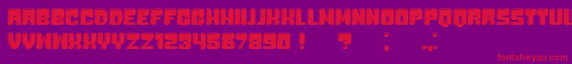 Lisätietoja Bubblicious-fontista Bubblicious-fontti – punaiset fontit violetilla taustalla