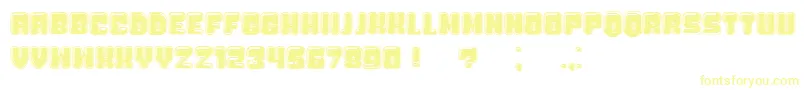 BubbliciousCollege Font – Yellow Fonts