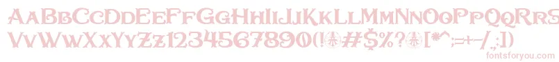Bullhawk Personal Use Only Font – Pink Fonts on White Background