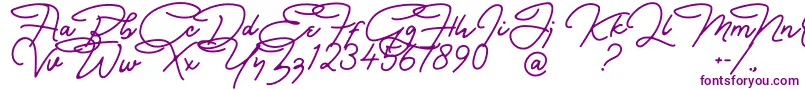 Bullstander Free Font Font – Purple Fonts