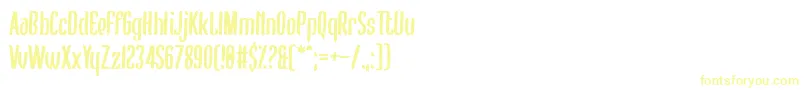 Bumblebear Font – Yellow Fonts
