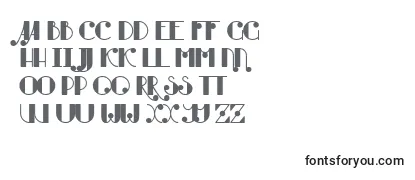 Обзор шрифта Burning Manero
