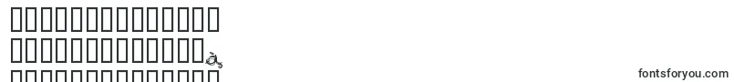 Czcionka BURNN    – tajskie czcionki