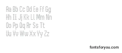 Обзор шрифта BusMatrixCondensed Condensed