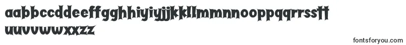 Butter Haunted-Schriftart – friesische Schriften
