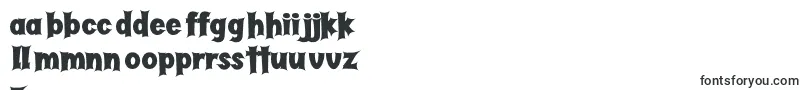 Butter Haunted-Schriftart – lettische Schriften
