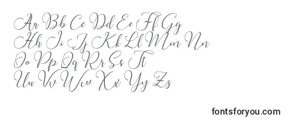 Buttercup Script Font