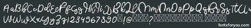 ButterflyFree Font – White Fonts