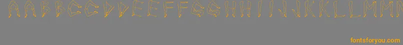 fuente JuanjoSHotLegs – Fuentes Naranjas Sobre Fondo Gris