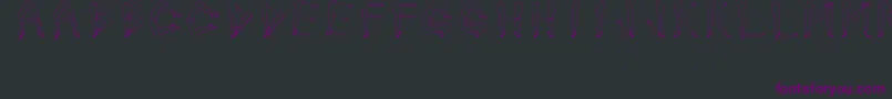 JuanjoSHotLegs Font – Purple Fonts on Black Background