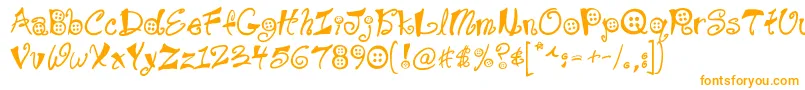 Buttons Font – Orange Fonts