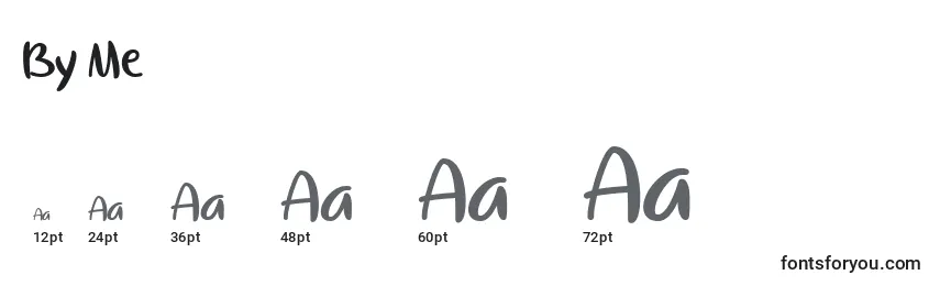 By Me   Font Sizes