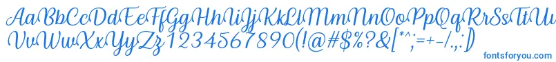 Byby Font Italic Font – Blue Fonts