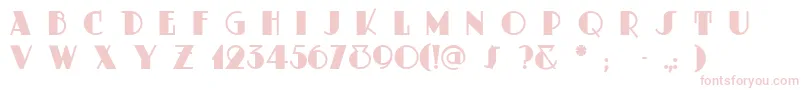 Dustyrose Font – Pink Fonts on White Background