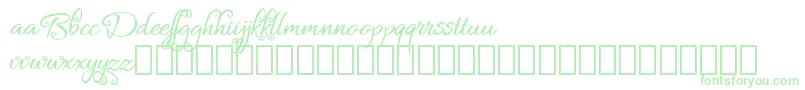 Bykars Demo Font – Green Fonts