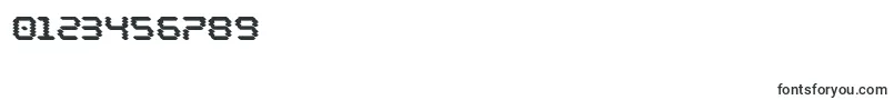 bytepoliceblack Font – Fonts for Numbers and Digits