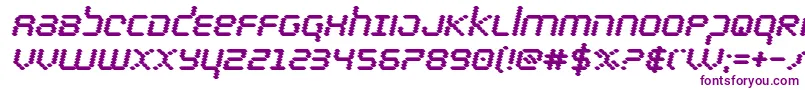 More about bytepoliceblackital Font bytepoliceblackital Font – Purple Fonts on White Background