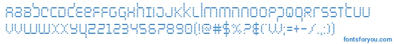 bytepolicecond Font – Blue Fonts