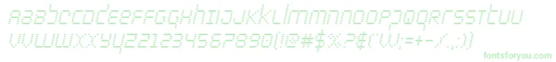 bytepolicecondital Font – Green Fonts