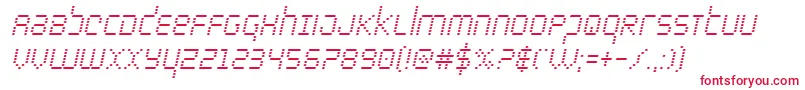 bytepolicecondital Font – Red Fonts
