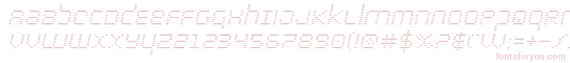 bytepoliceital Font – Pink Fonts