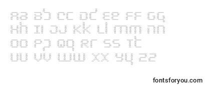 Bytepoliceout Font