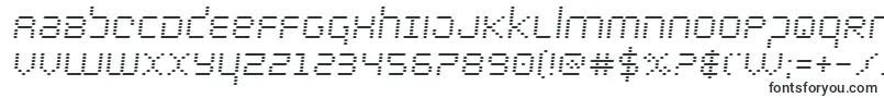 bytepolicesemital Font – Square Fonts