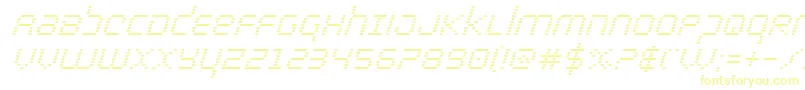 bytepolicesuperital Font – Yellow Fonts