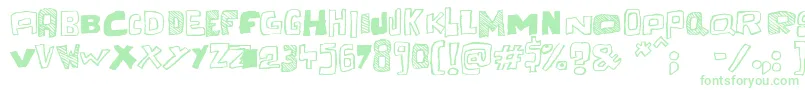 Cache Tampon Font – Green Fonts