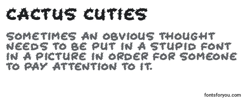 Шрифт Cactus Cuties (122542)