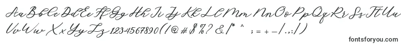 Cadosa Script-fontti – Kalligrafiafontit