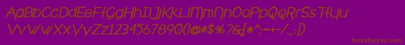 Saiba mais sobre a fonte cafe brewery bold italic Fonte cafe brewery bold italic – fontes marrons em um fundo roxo