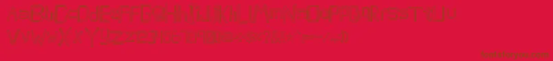 Подробнее о шрифте CAFFEEN Шрифт CAFFEEN – коричневые шрифты на красном фоне